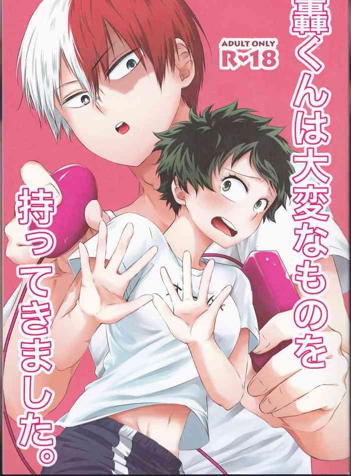 todoroki kun wa taihen na mono o motte kimashita cover