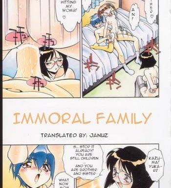 haitoku no kazoku immoral family cover