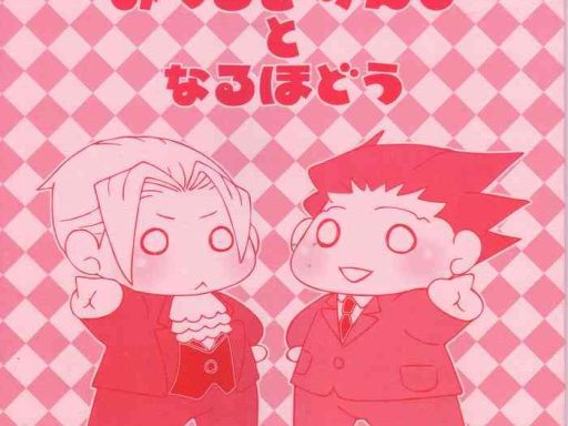 ace attorney dj chibi mitsurugi kenji to naruhodou cover