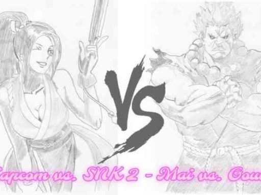 capcom vs snk 2 mai vs gouki cover